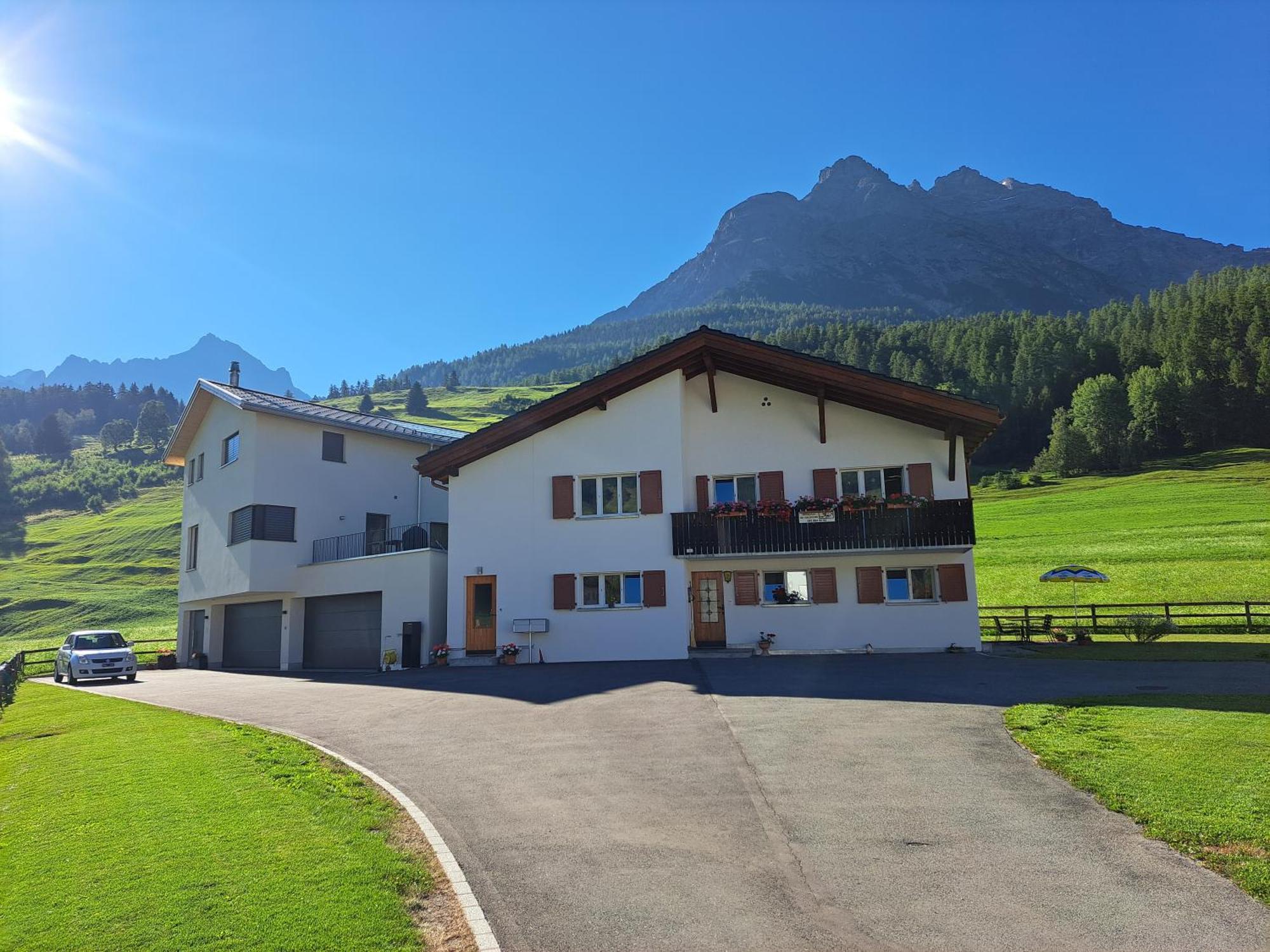 Haus Am See Tarasp Buitenkant foto